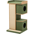 Pvxg Cubicove Cat Tower Moss 112 cm with Stacked Hideouts